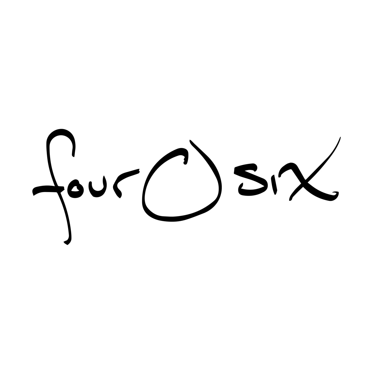 FOUROSIX DIE-CUT DECAL