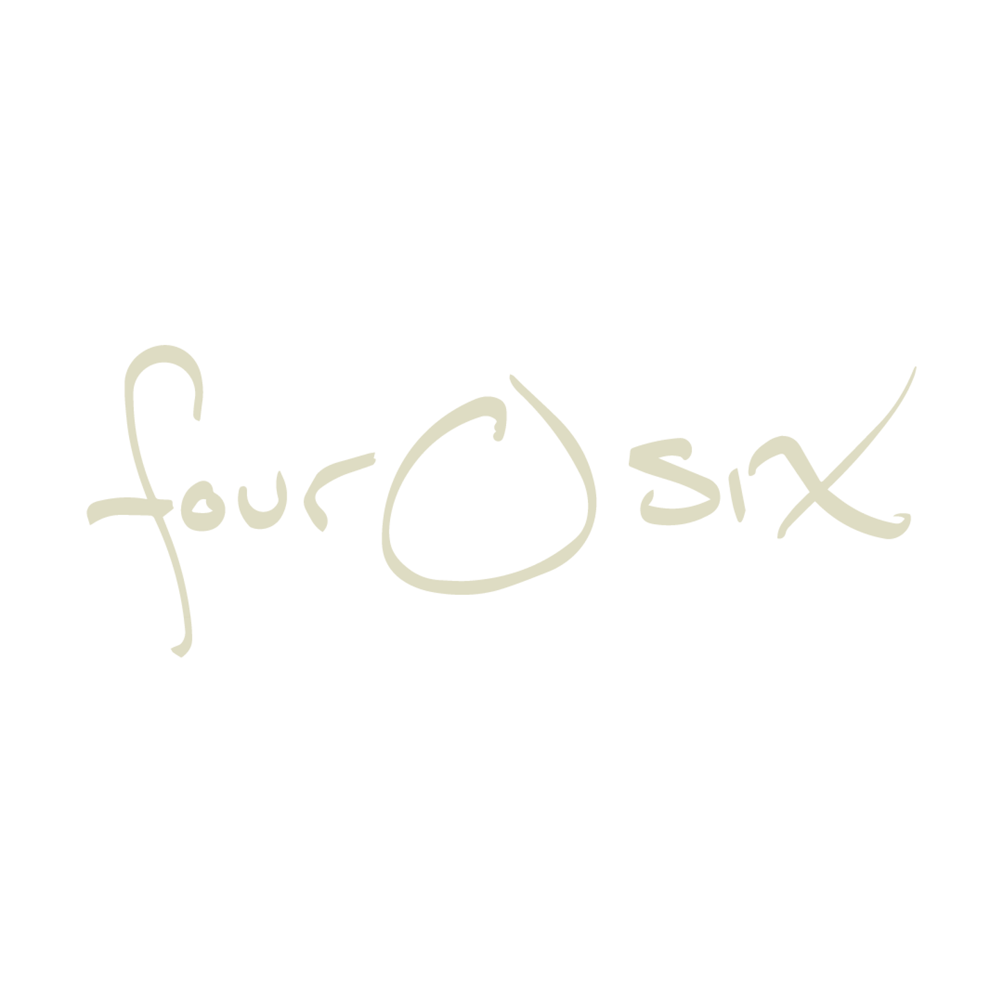 FOUROSIX DIE-CUT DECAL