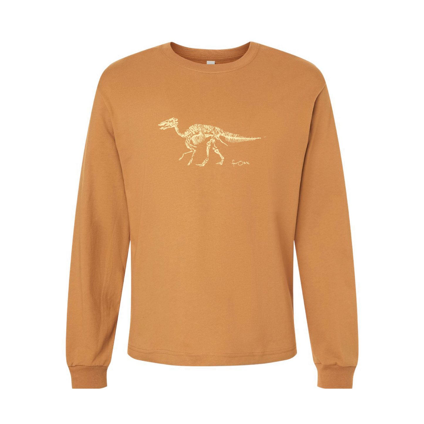 DINO BONES HEAVY WEIGHT LONG SLEEVE TEE