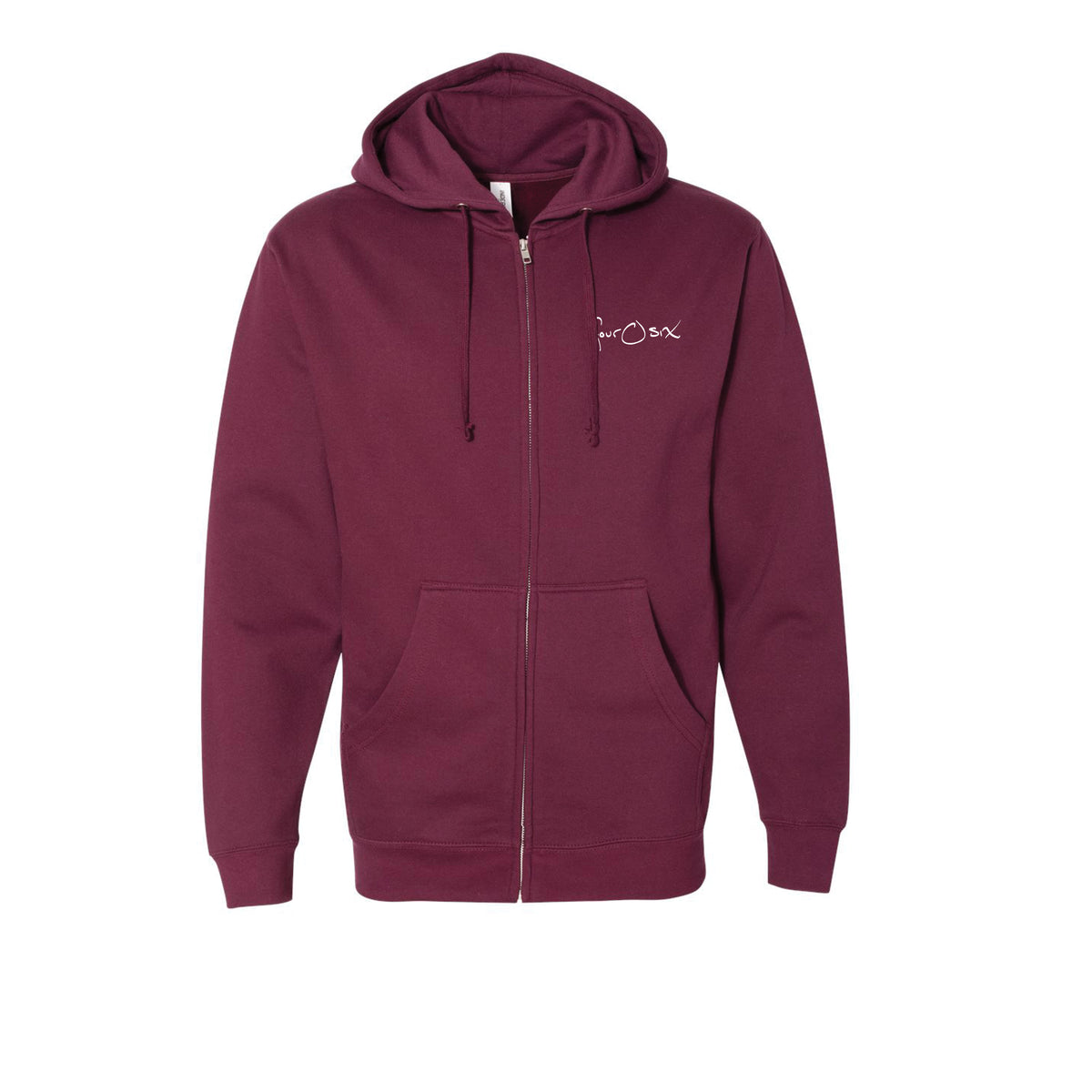 SMALL CLASSIC LOGO ZIP HOODY