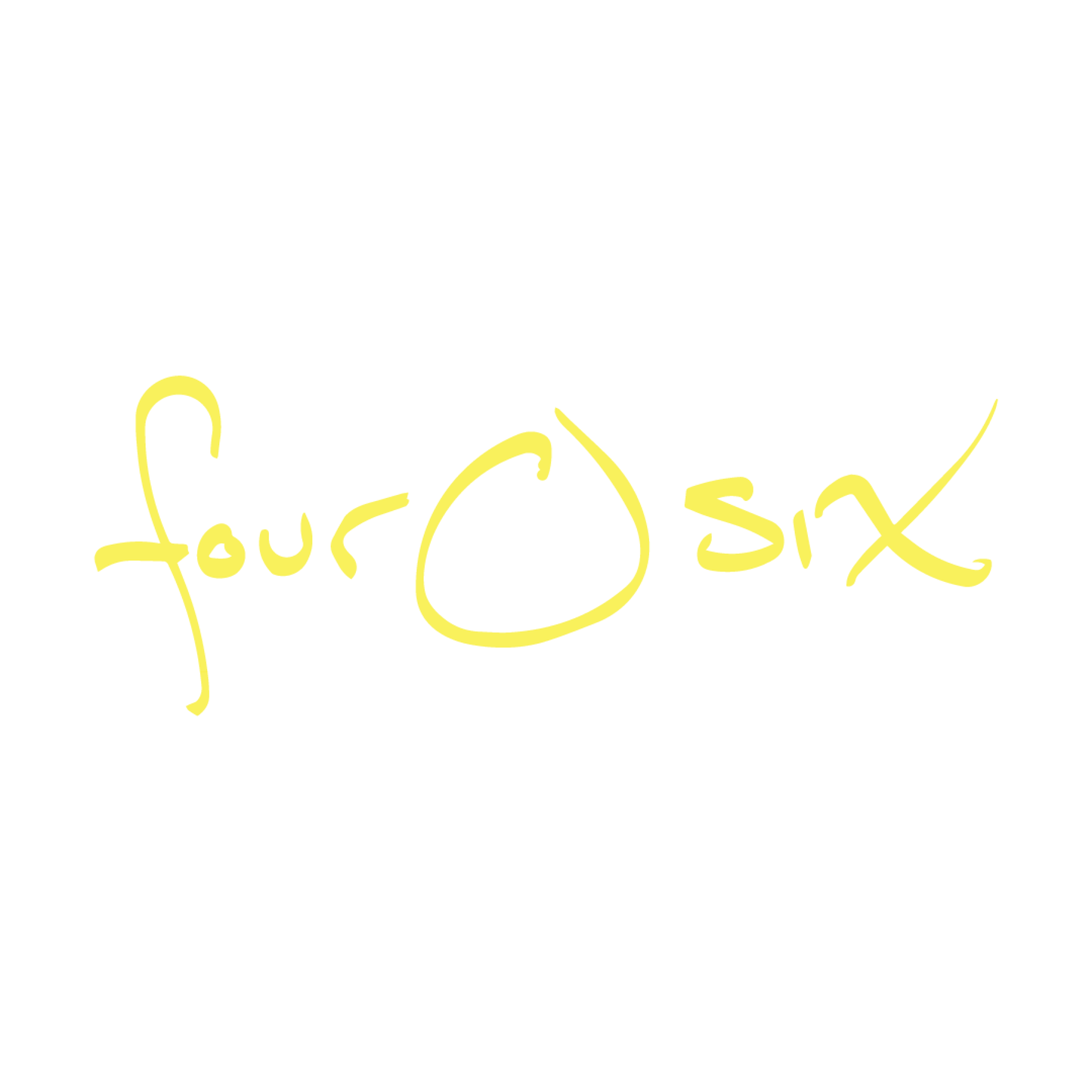 FOUROSIX DIE-CUT DECAL