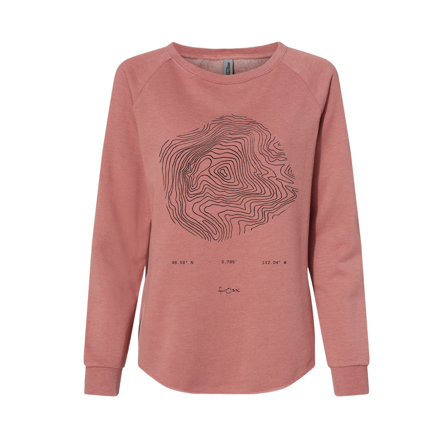 MOUNT HELENA TOPO W'S CREWNECK SWEATSHIRT
