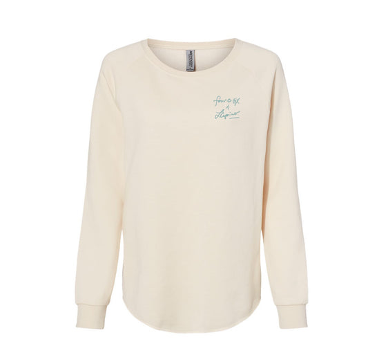 SEASONS WOMEN’S CREWNECK - FOUROSIX & LEAH CUPINO