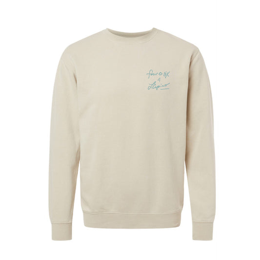 SEASONS UNISEX CREWNECK - FOUROSIX & LEAH CUPINO