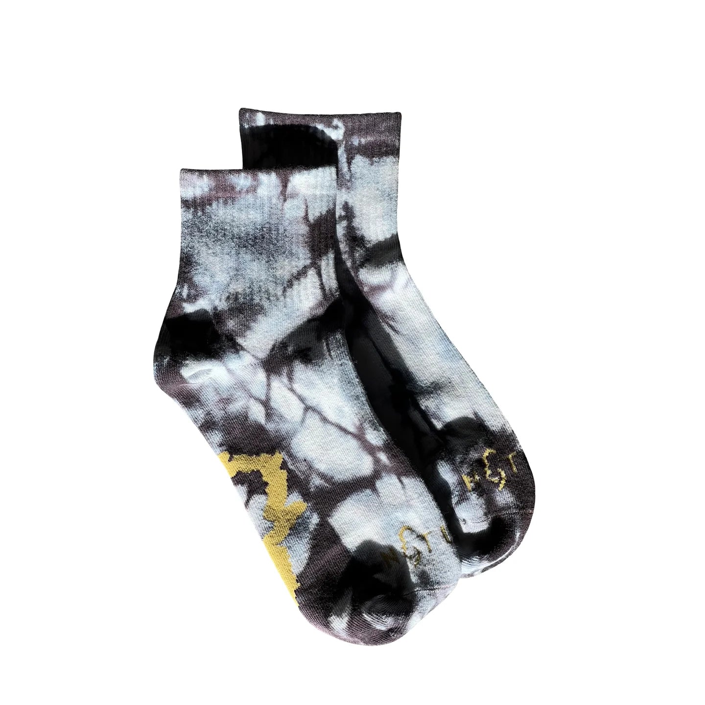NATURE LEAF TIE DYE SOCKS