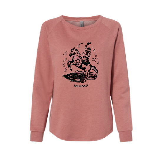 BUCKIN AWESOME W'S CREWNECK SWEATSHIRT