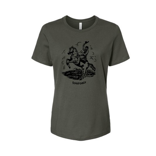 BUCKIN' AWESOME W'S SHORT SLEEVE TEE