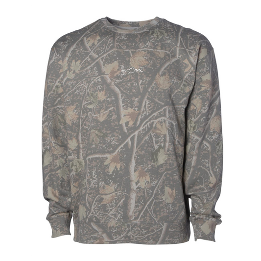 CLASSIC LOGO CAMO CREWNECK