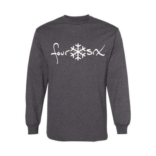CLASSIC LOGO SNOWFLAKE LONG SLEEVE TEE