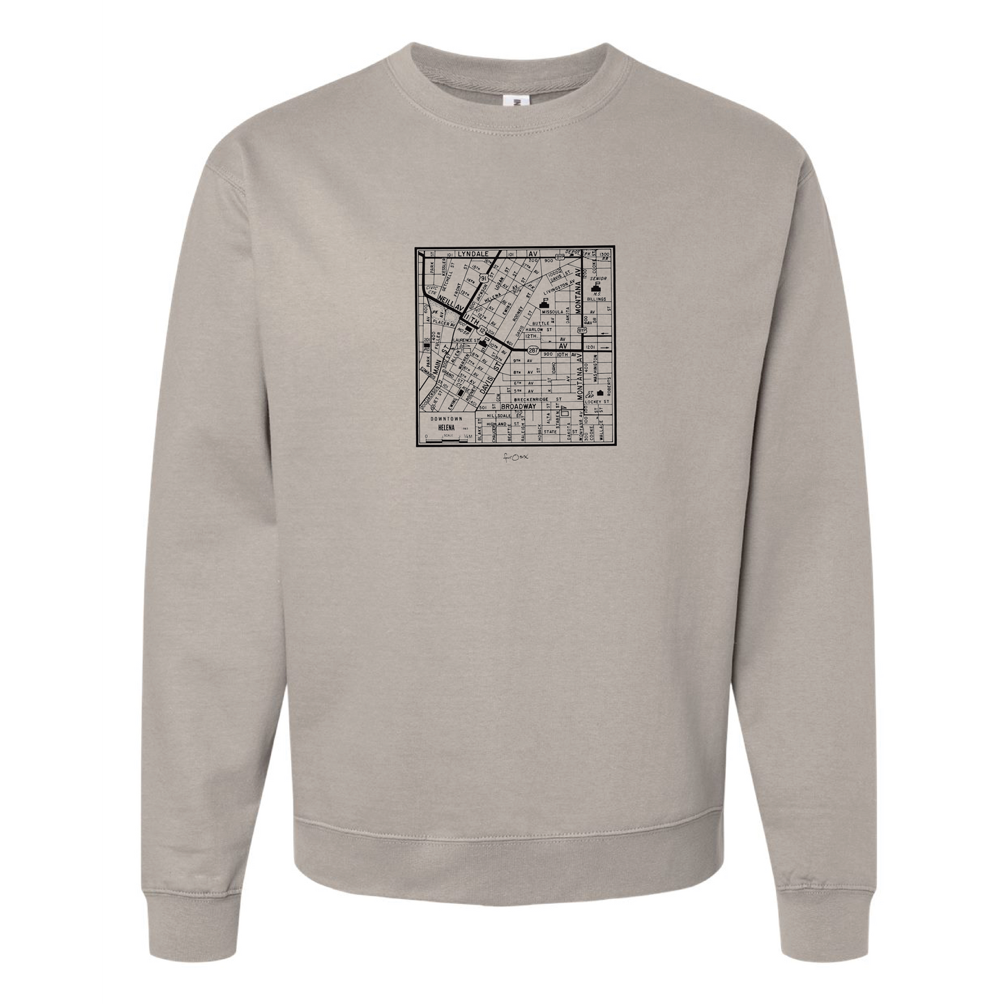 GET DOWNTOWN CREWNECK