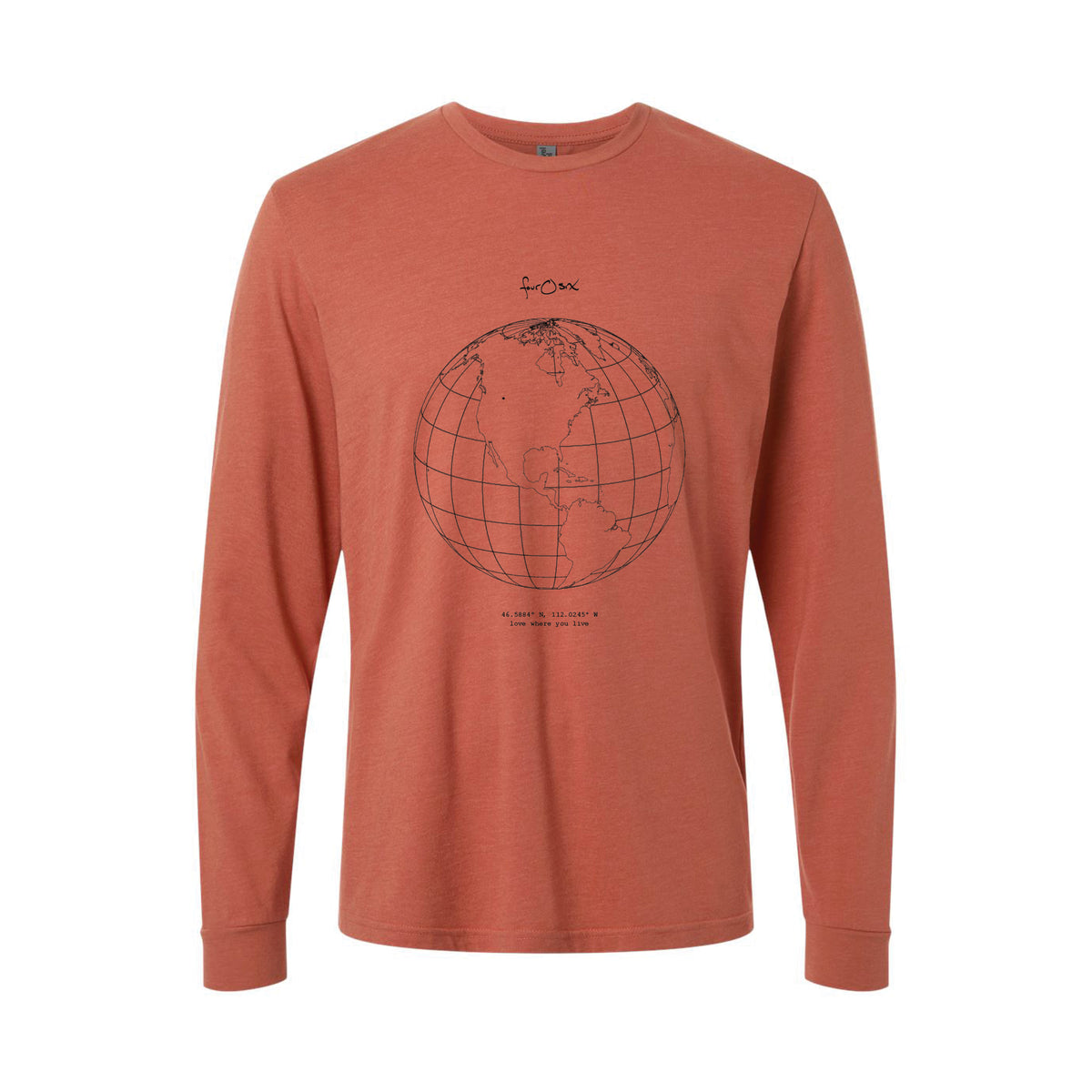 GLOBE LONG SLEEVE TEE