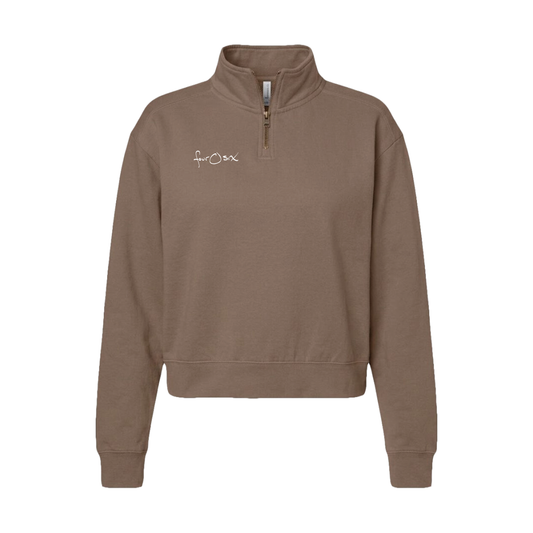 SMALL CLASSIC LOGO W'S QUARTER ZIP